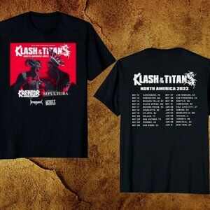 Kreator & Sepultura - Klash of the Titans North America 2023 Tour T-shirt  253